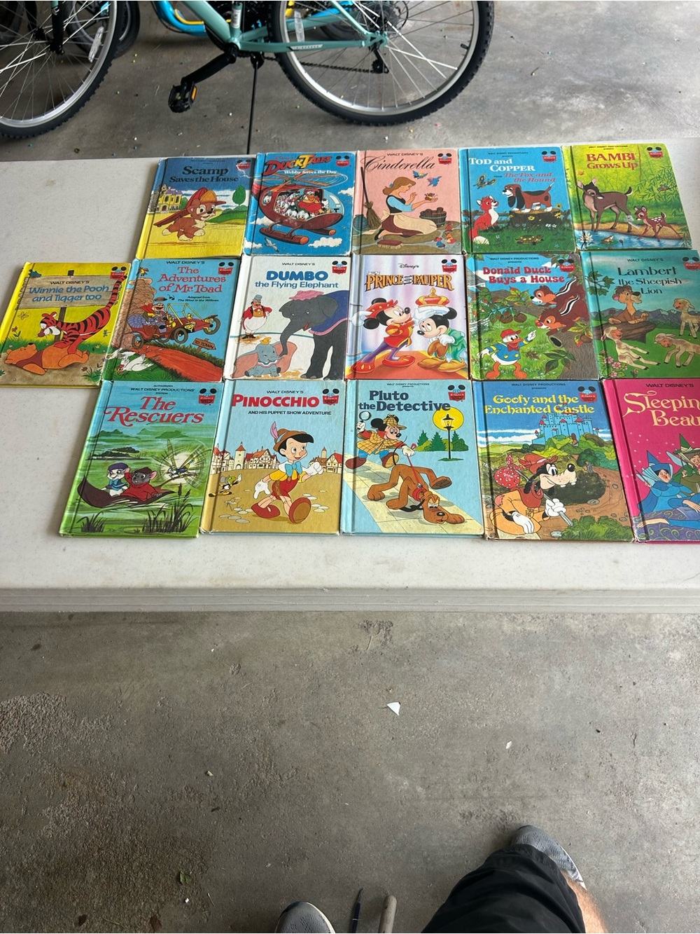 Vintage Disney Hardcover Children’s Book Lot of 15 Storybooks